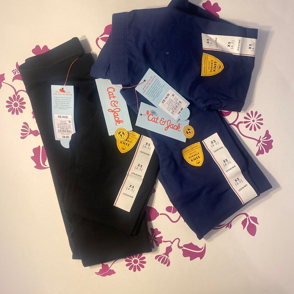 Cat and Jack XS leggings